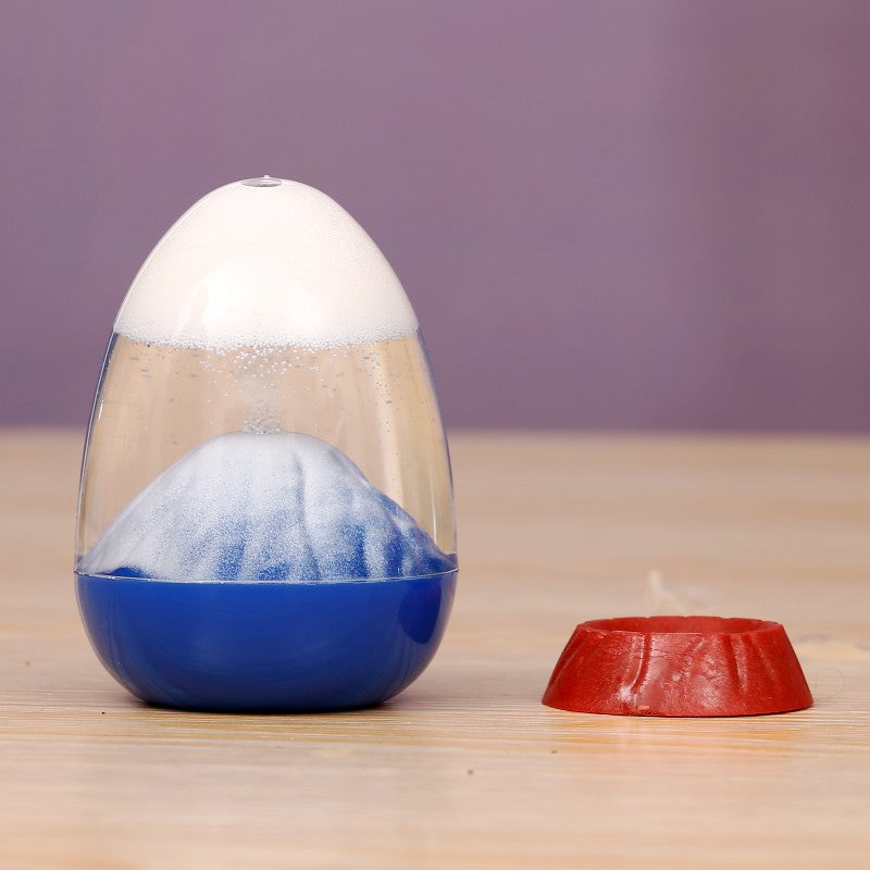 Creative volcanic eruption ornaments volcano hourglass