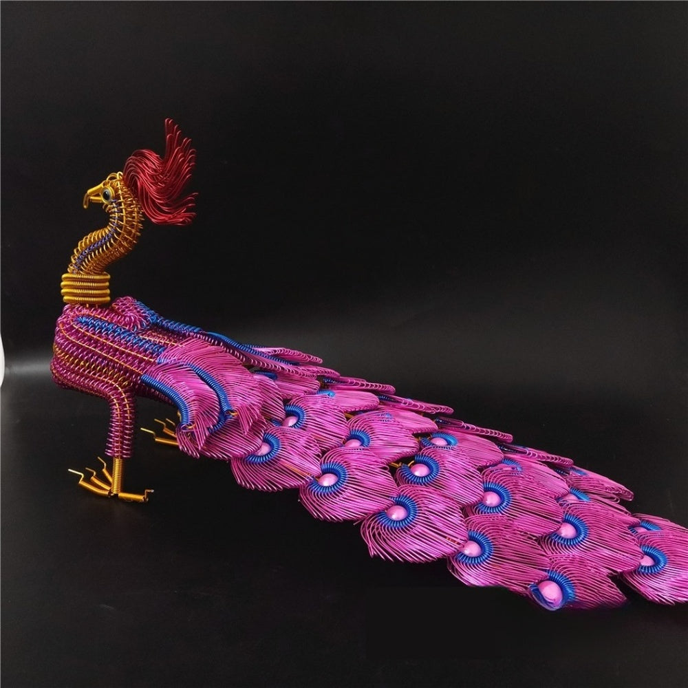Big Phoenix Colored Aluminum Wire Crafts Hand-woven