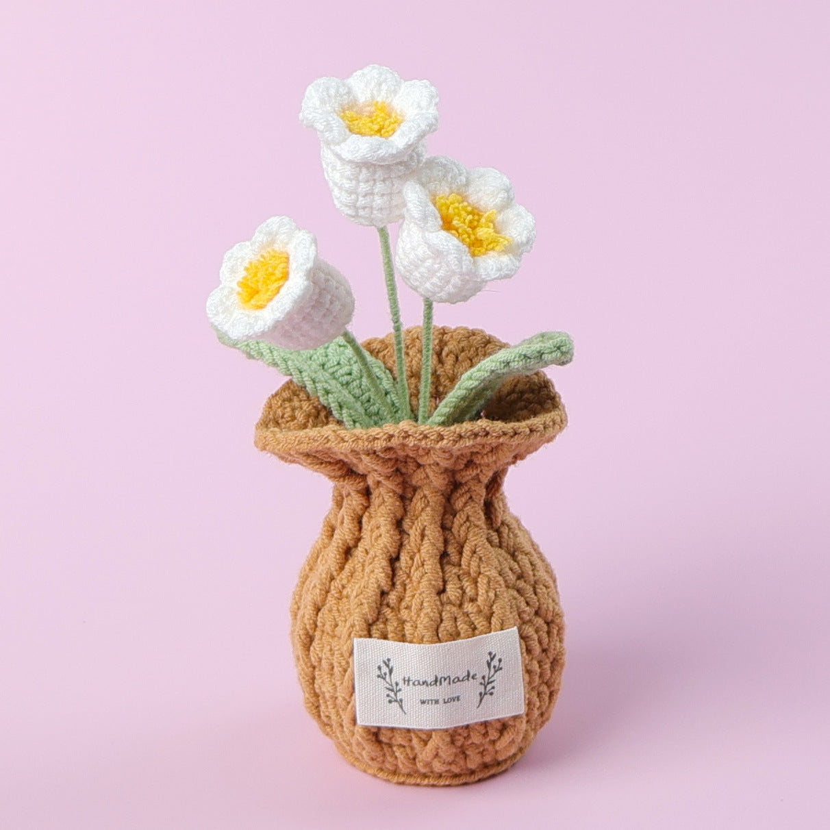 Crocheted potted plant 016