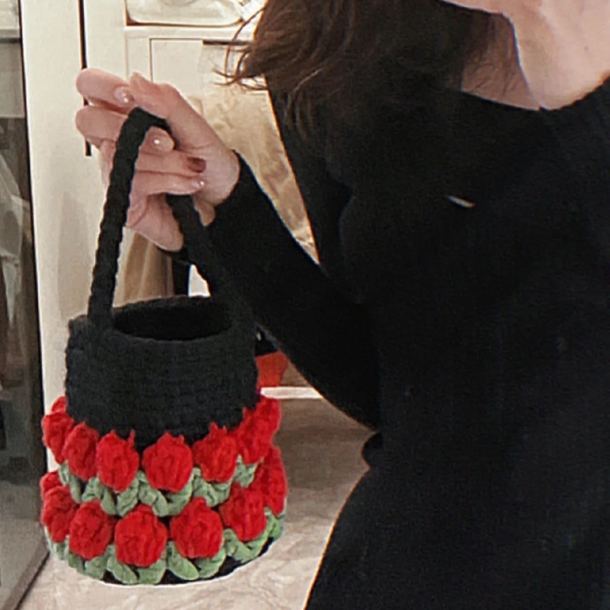 Tulip handmade DIY woven bag
