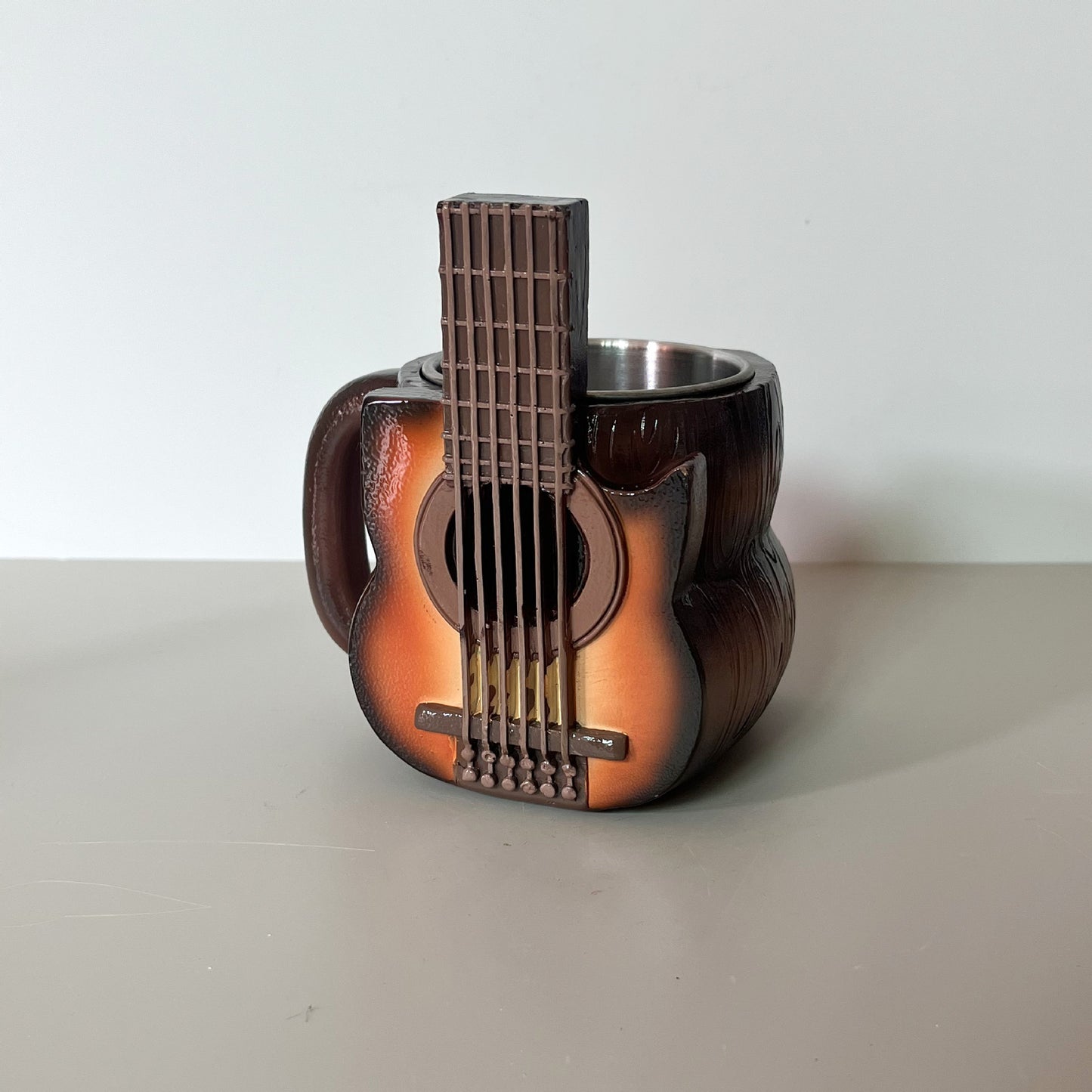 Musical instrument coffee cup creative mug resin decorations