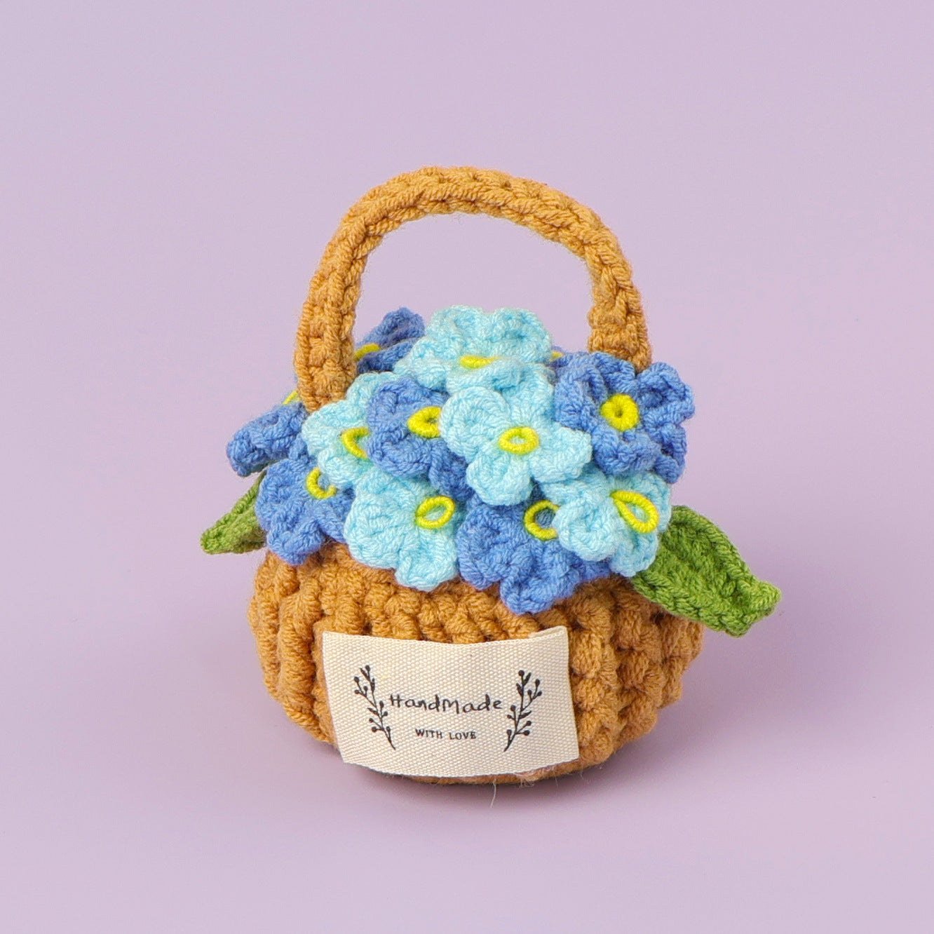 Crocheted potted plant 009