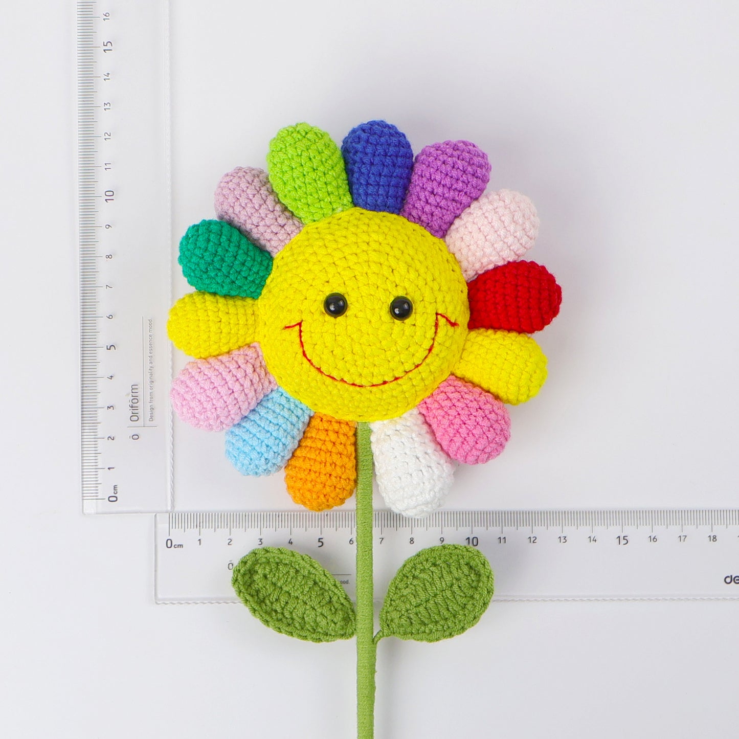 Crocheted Single Flower 003