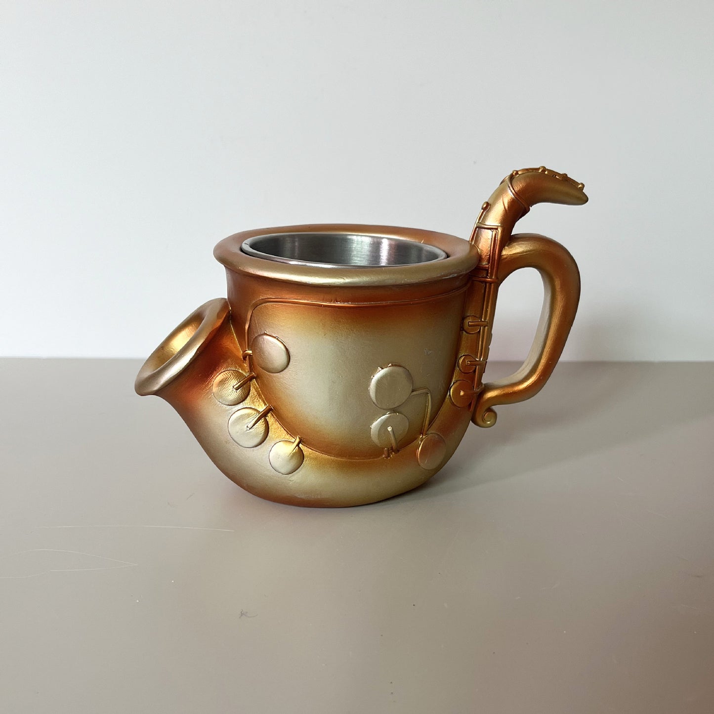 Musical instrument coffee cup creative mug resin decorations