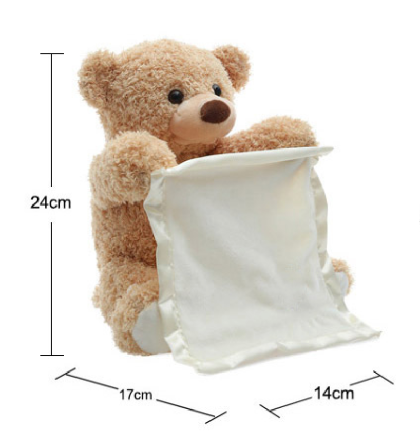 Children's Teddy Bear Talking Plush Toy Hide and Seek Bear
