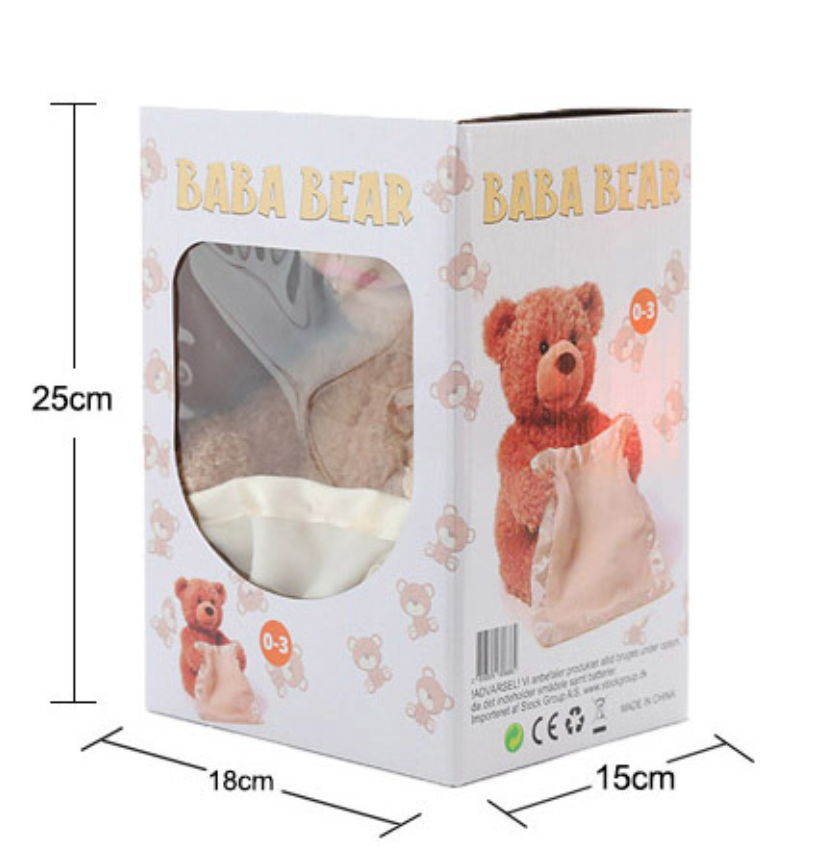 Children's Teddy Bear Talking Plush Toy Hide and Seek Bear