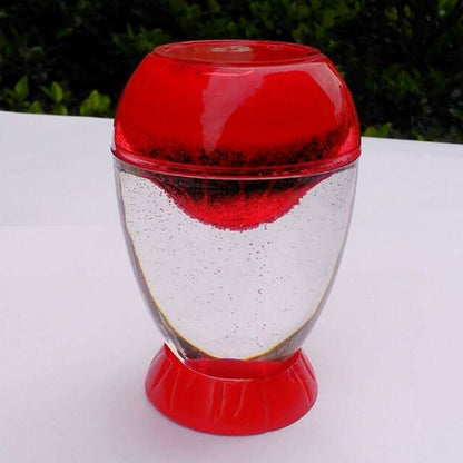 Creative volcanic eruption ornaments volcano hourglass
