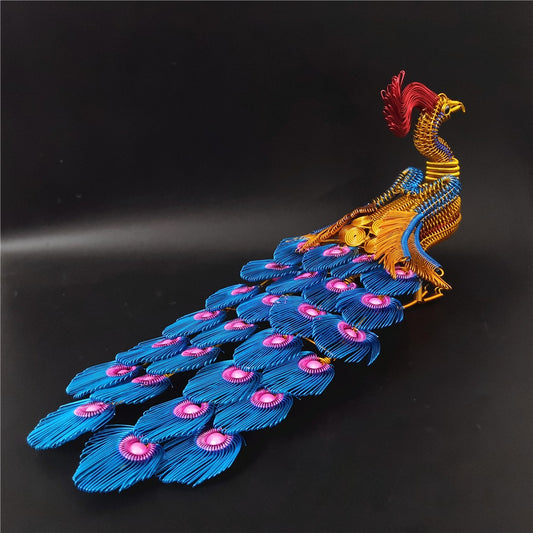 Big Phoenix Colored Aluminum Wire Crafts Hand-woven