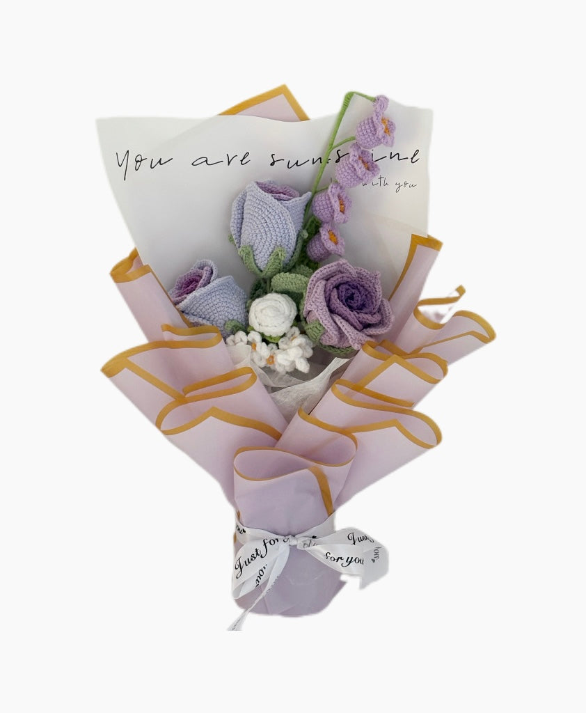 Wine glass rose bouquet 001