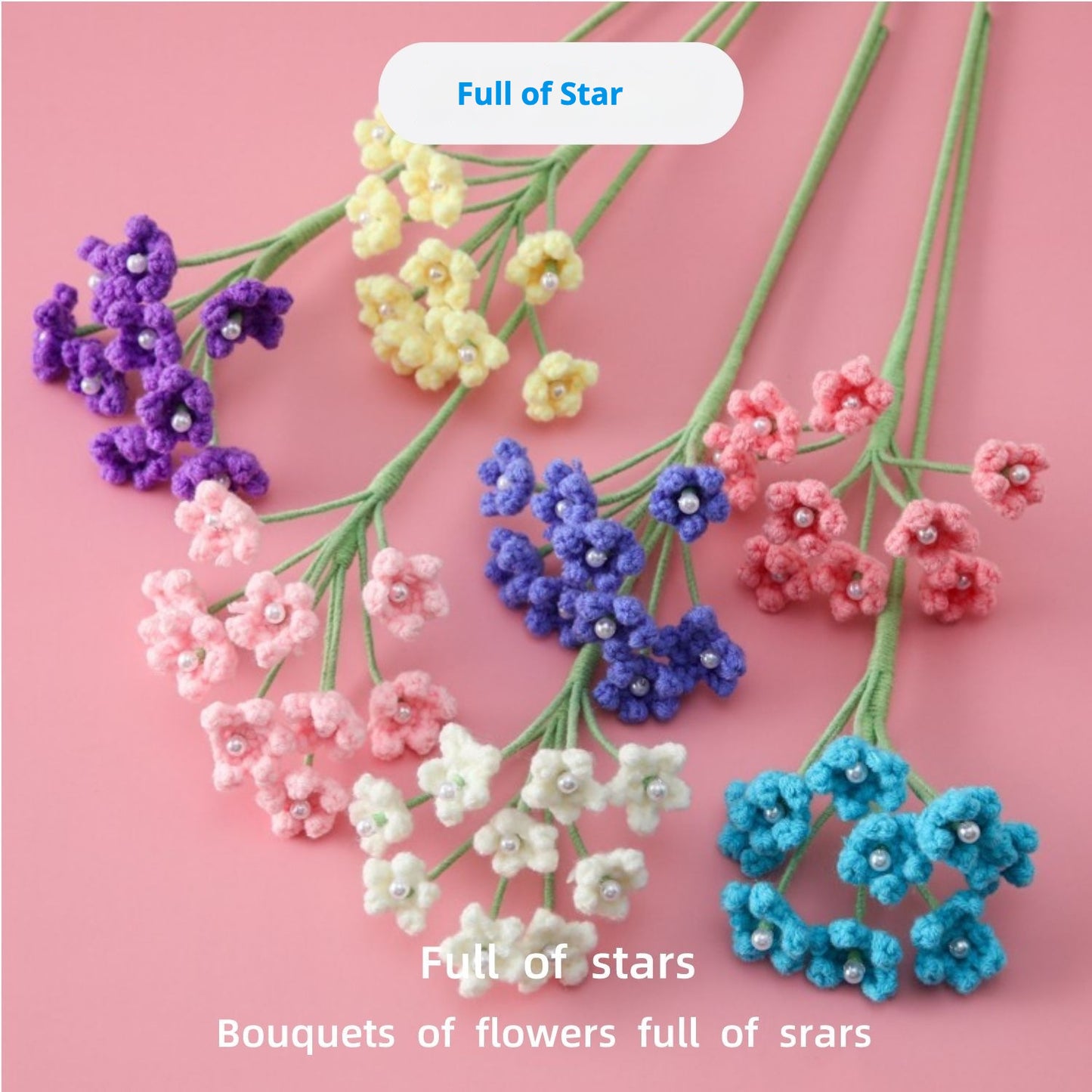 Full of star Bouquet Accessories - 9 Headed