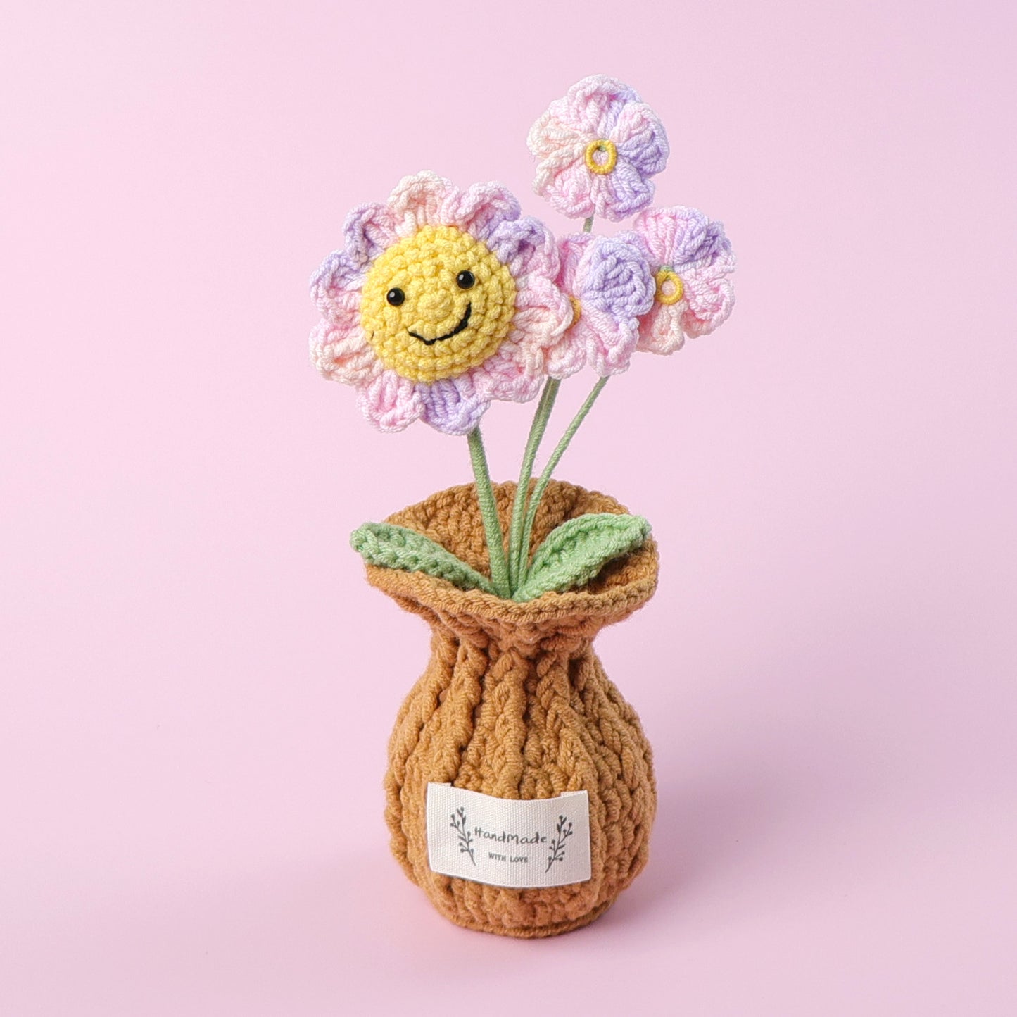 Crocheted potted plant 015