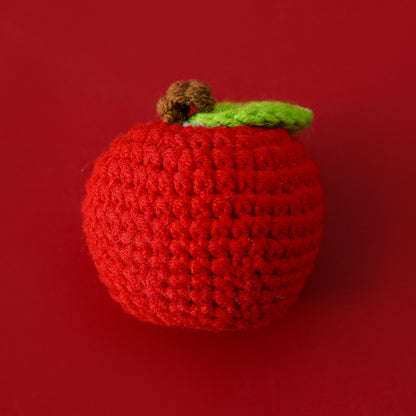 Hand-crocheted fruit and vegetable series pendant keychain