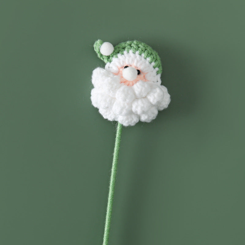 Crocheted Christmas bouquet series