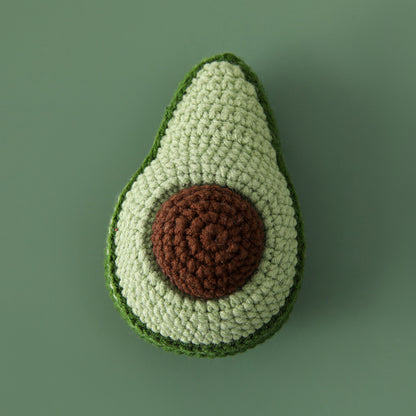 Hand-crocheted fruit and vegetable series pendant keychain