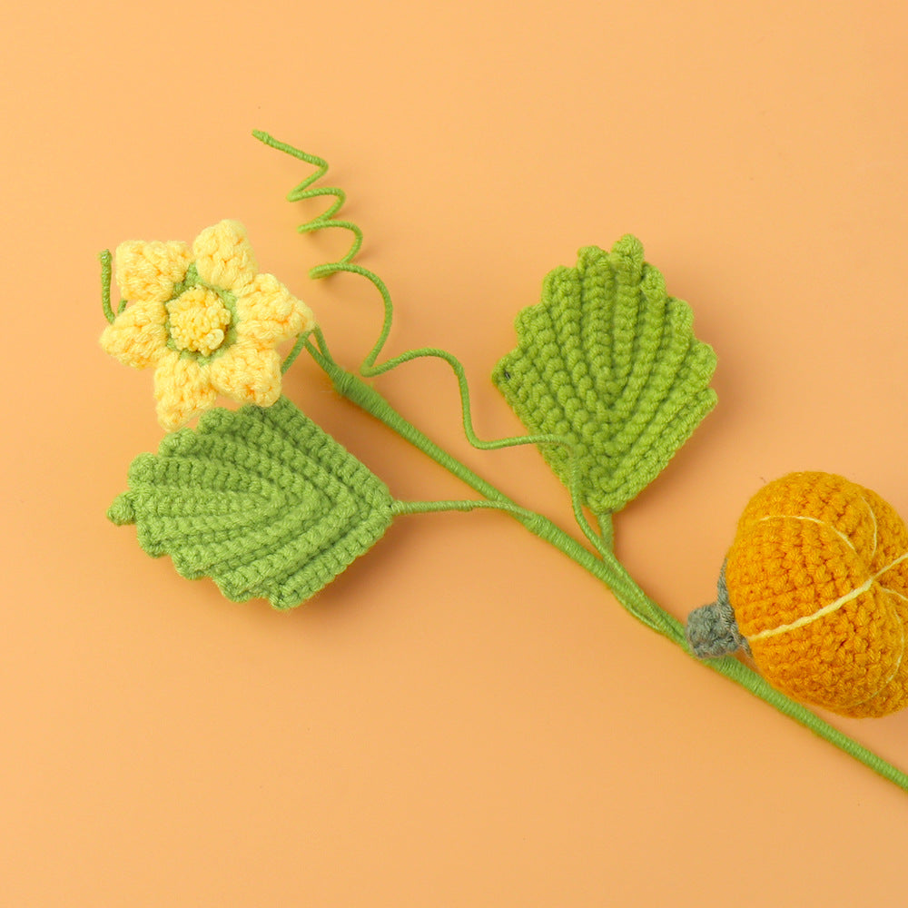 Handmade  crocheted pumpkin