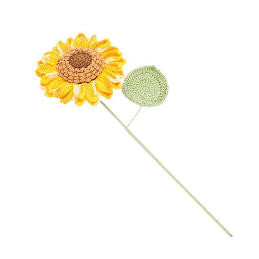 Crochet Sunflower Medium Size  - GM