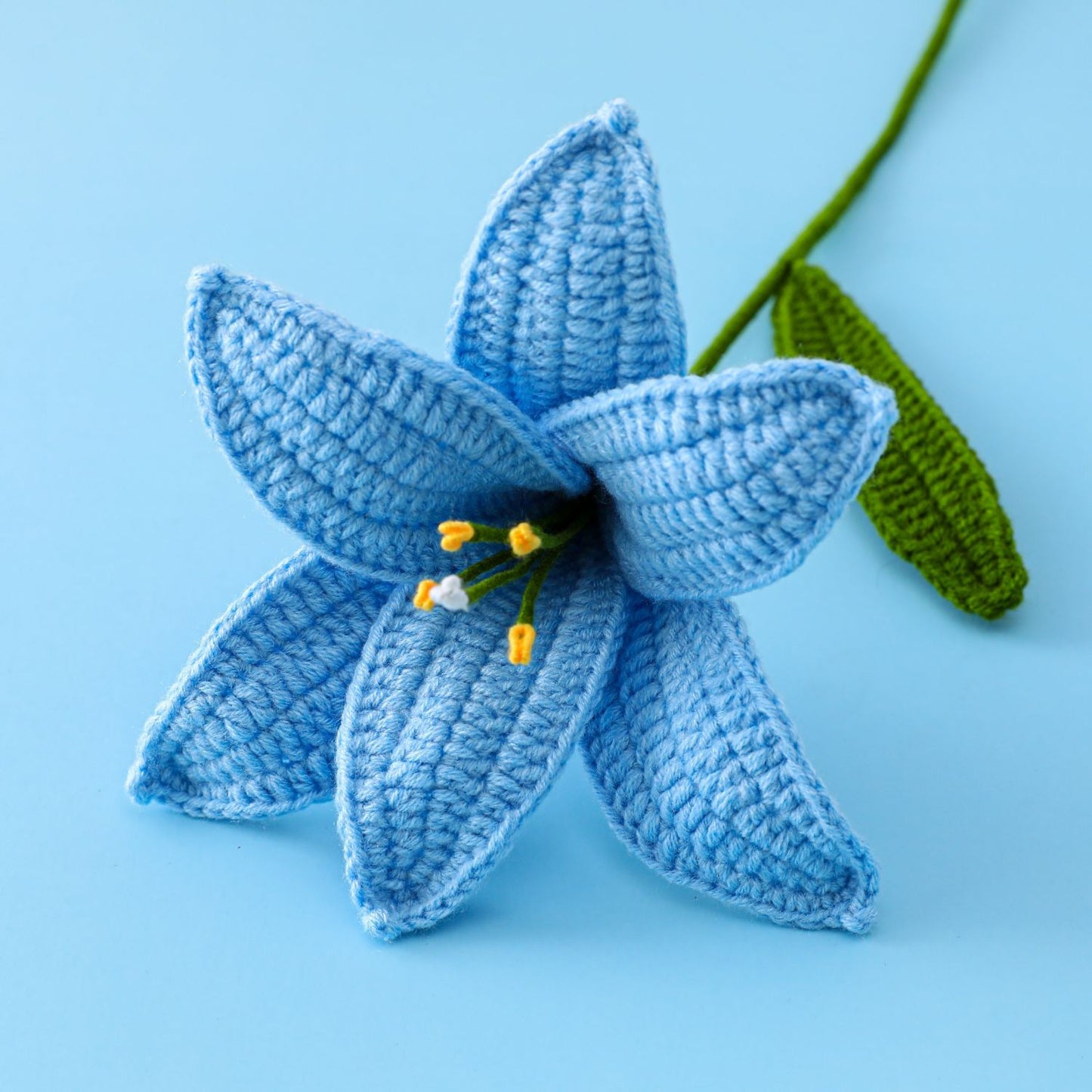 Crocheted lily