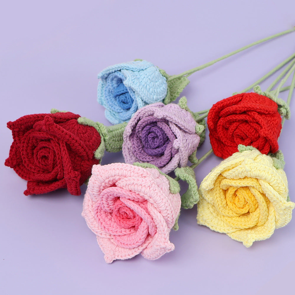 Crocheted Thai Roses Medium Size - WF