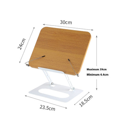 Rotating bookshelf reading bookshelf desktop bed lifting notebook tablet acrylic reading book shelf