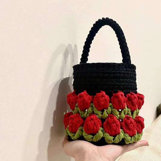 Tulip handmade DIY woven bag