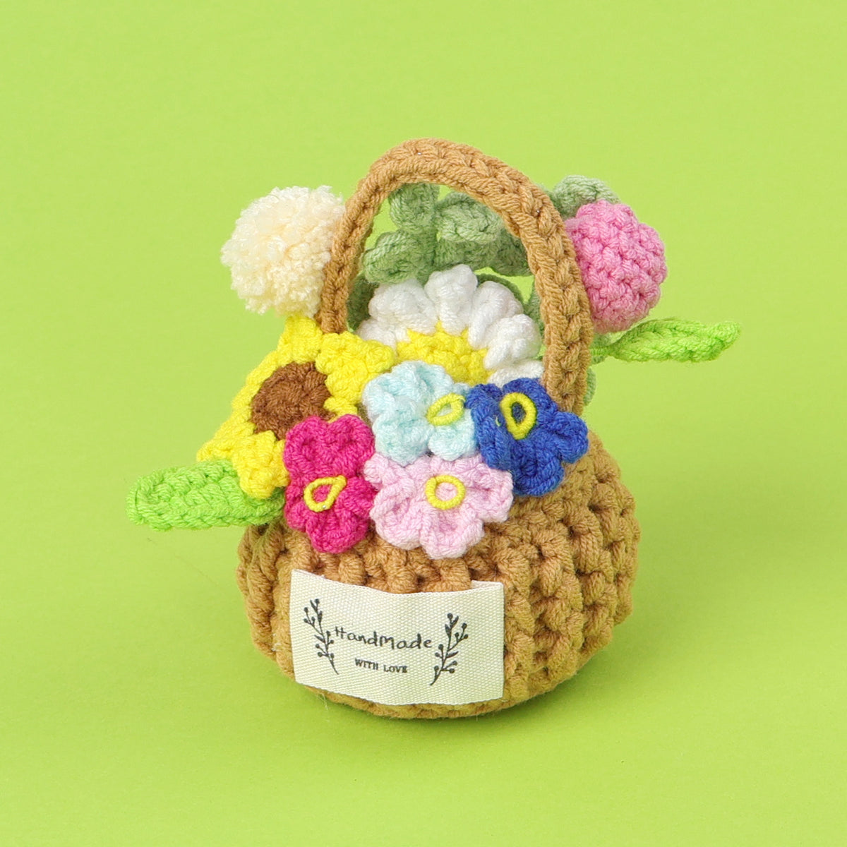Crocheted potted plant 008