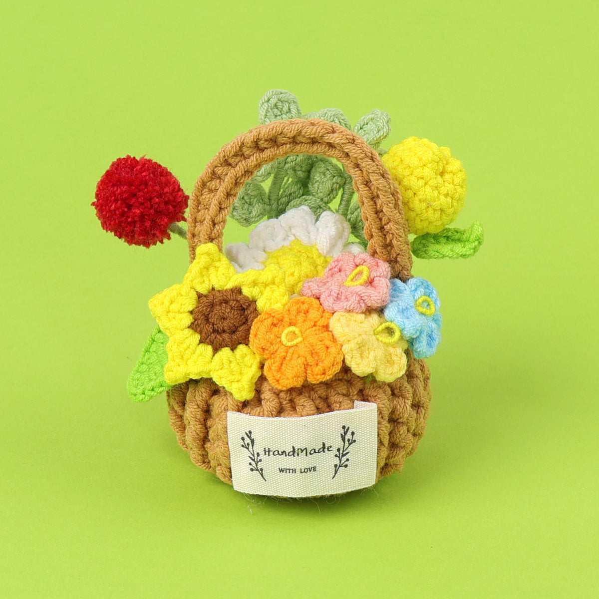 Crocheted potted plant 008