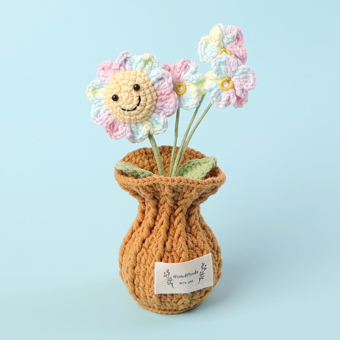 Crocheted potted plant 015