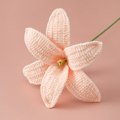 Crocheted lily