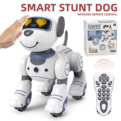 Intelligent remote control robot dog early education programming touch sensing electric stunt simulation toy dog electronic pet
