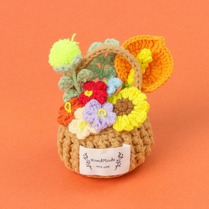 Crocheted potted plant 007