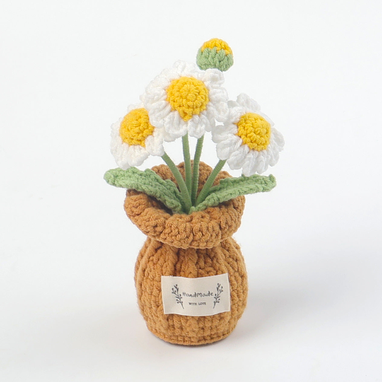 Crocheted potted plant 015