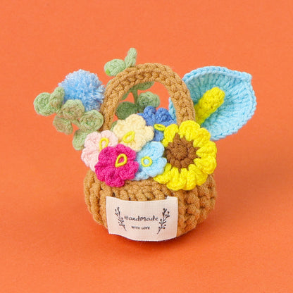 Crocheted potted plant 007