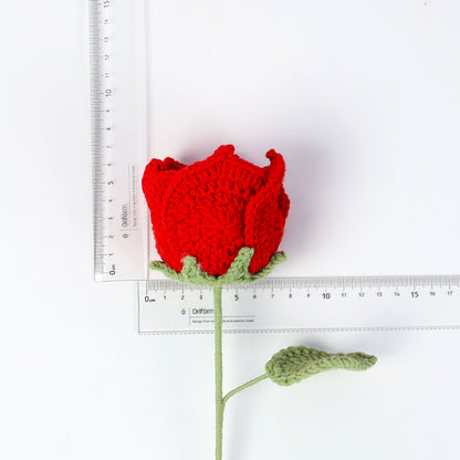 Crocheted Thai Roses Medium Size - WF