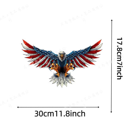 Creative Independence Day Metal Flag New Style Iron Eagle Wall Mounted Wall Decoration Wall Decor