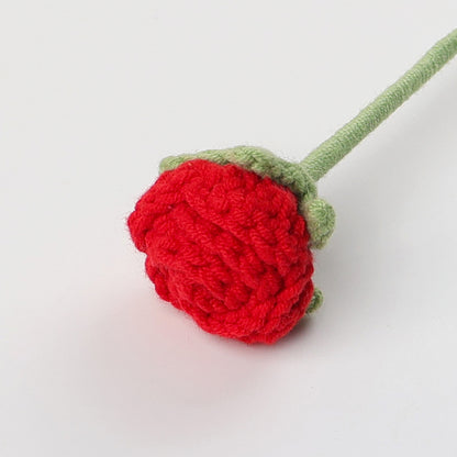 Crocheted Bubble Roses