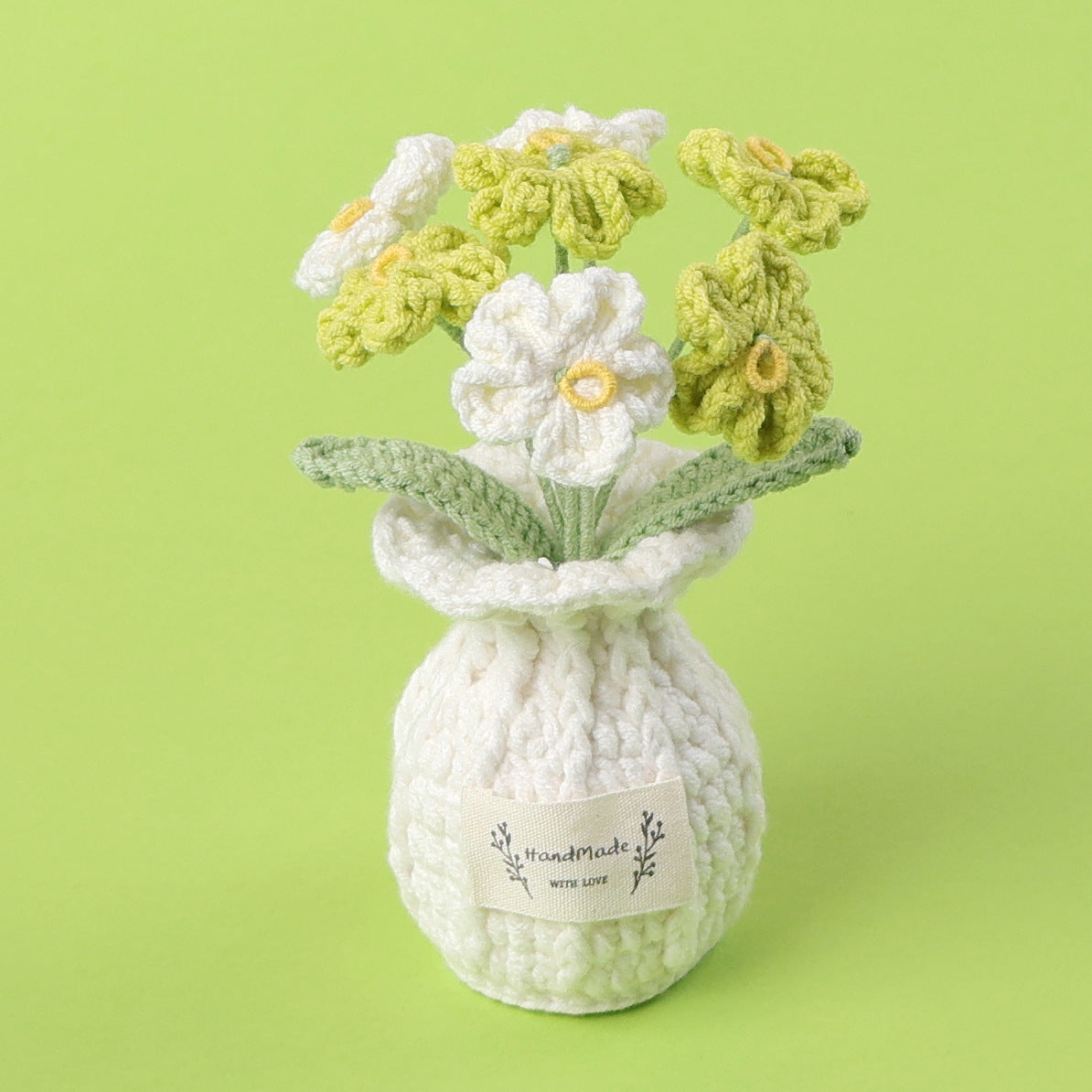 Crocheted potted plant 015