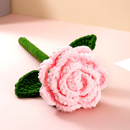 Crocheted Single Flower 001