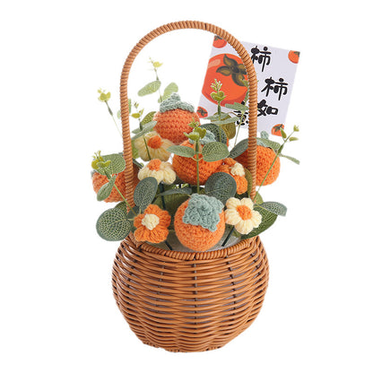 Crocheted potted plant 026