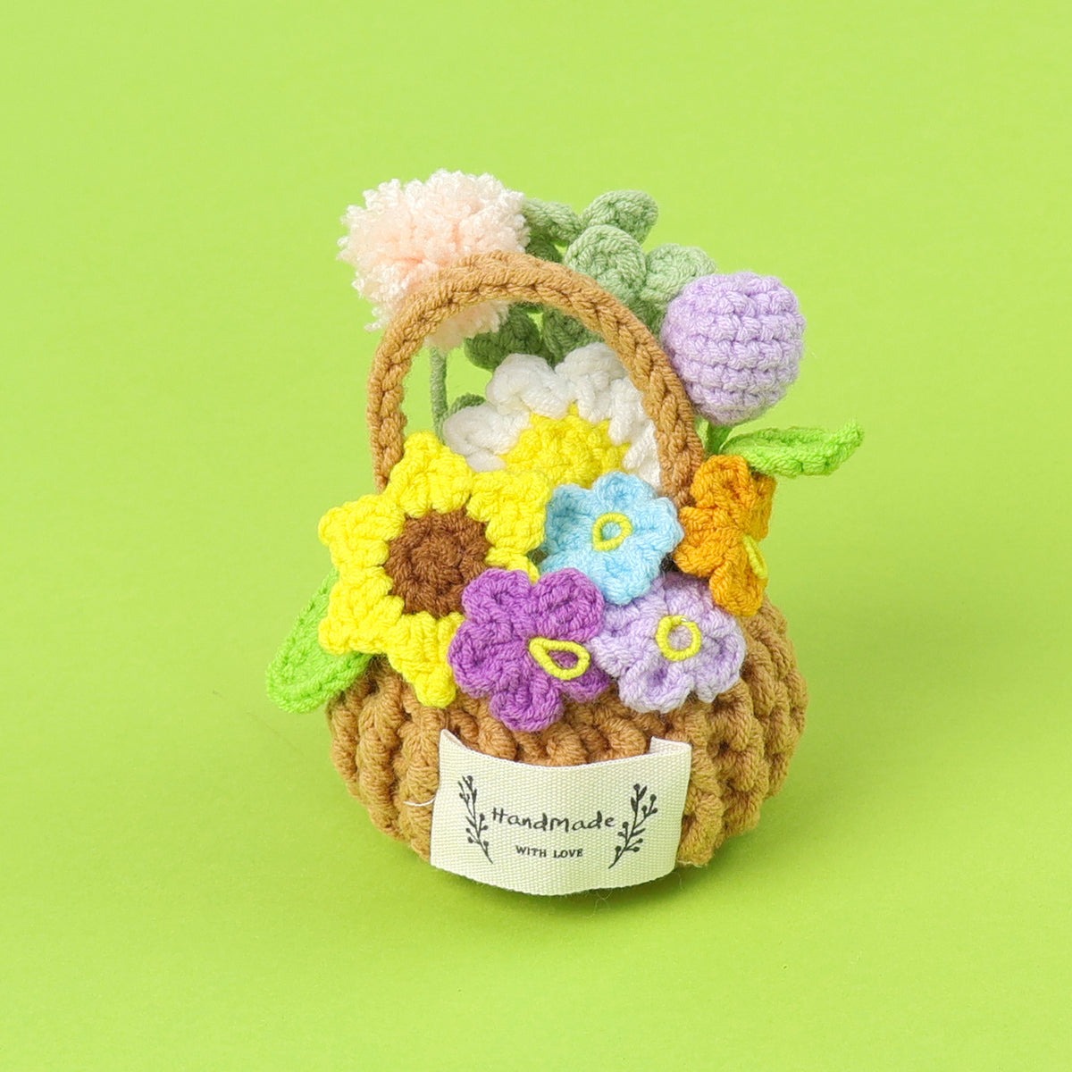 Crocheted potted plant 008