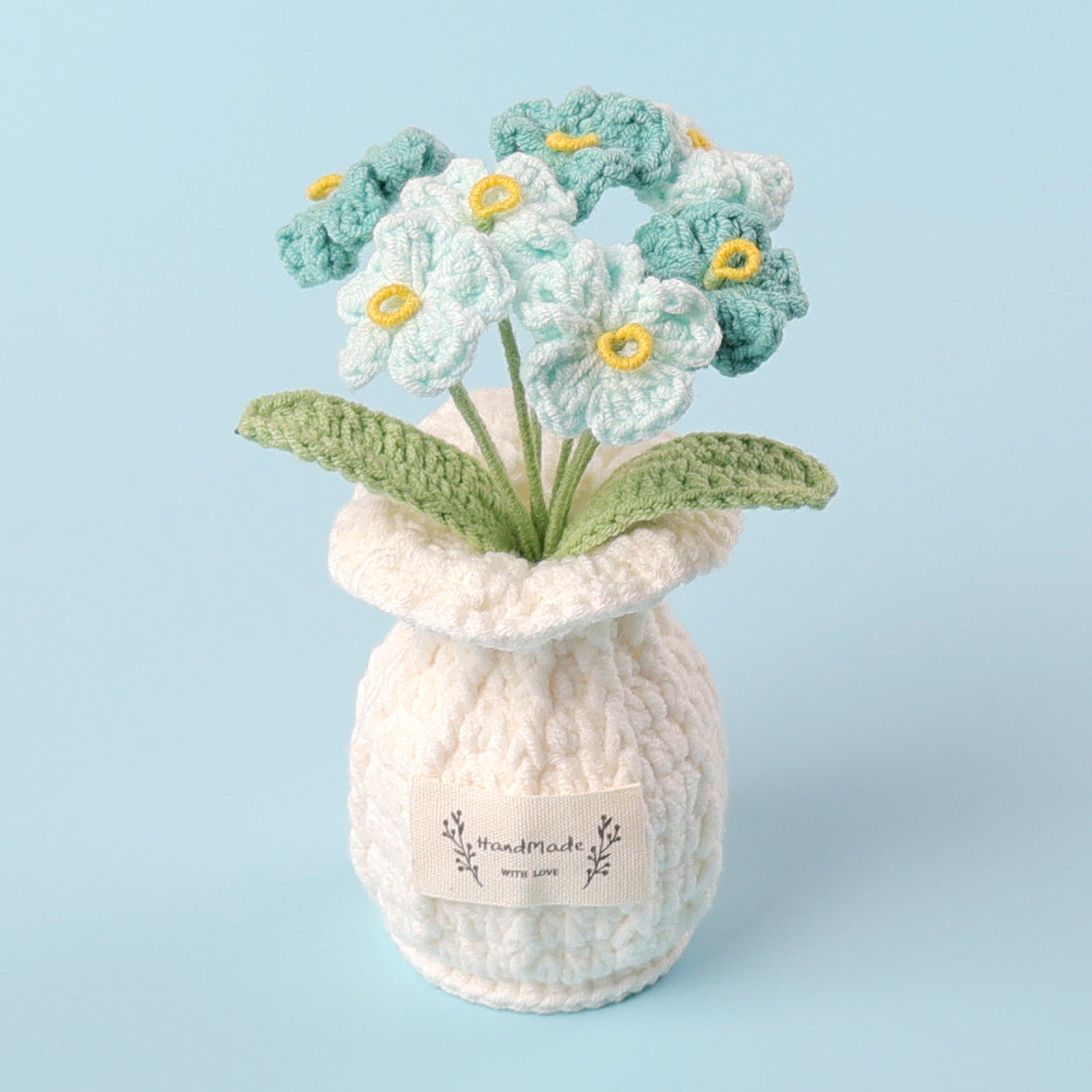 Crocheted potted plant 015