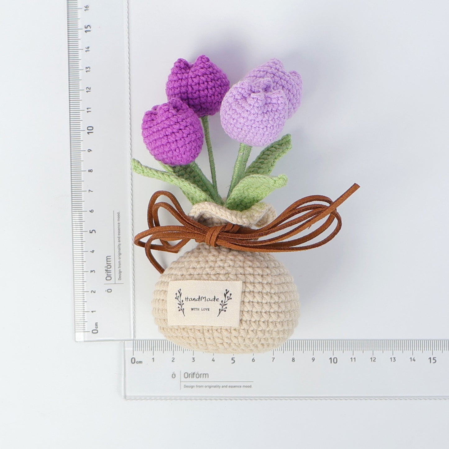 Crocheted potted plant 031