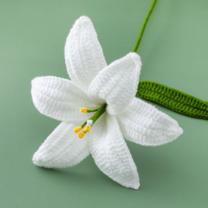 Crocheted lily