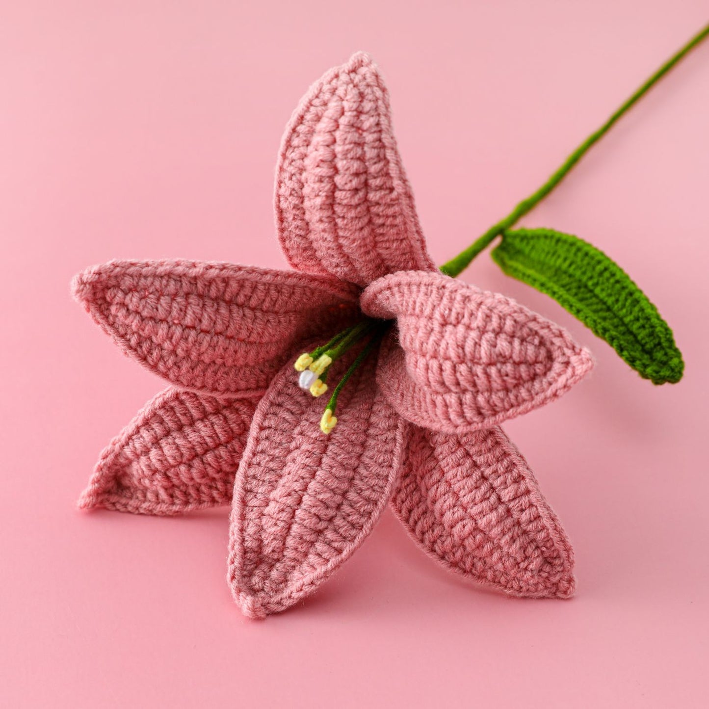 Crocheted lily