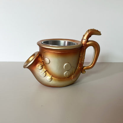 Musical instrument coffee cup creative mug resin decorations