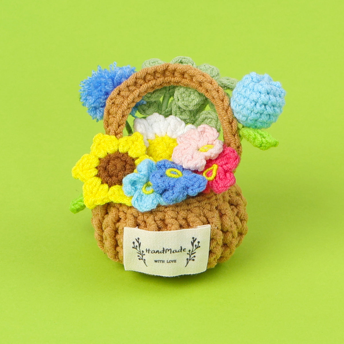 Crocheted potted plant 008