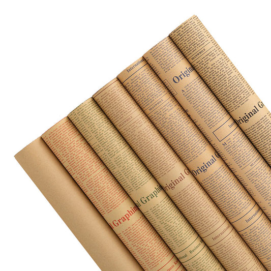 Kraft paper English newspaper