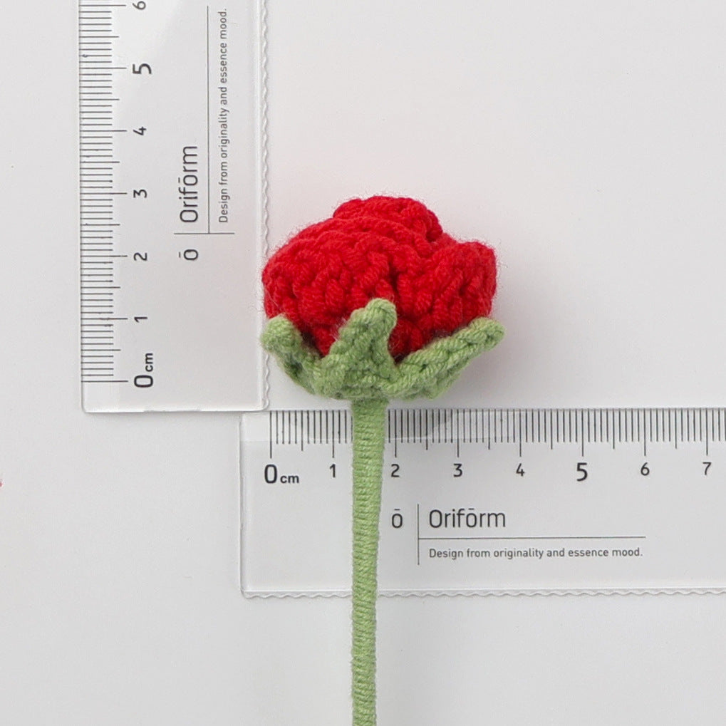 Crocheted Bubble Roses