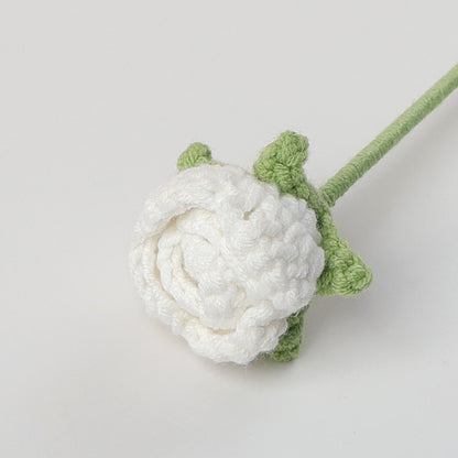 Crocheted Bubble Roses