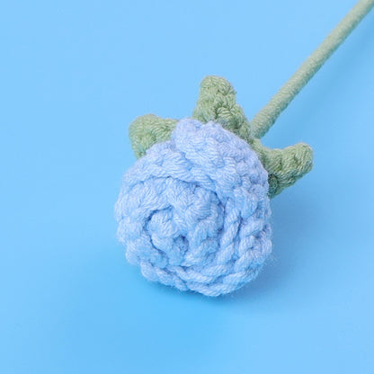 Crocheted Bubble Roses