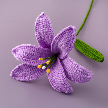 Crocheted lily